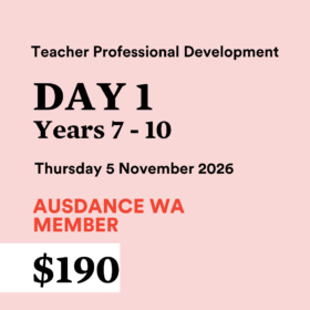 2026 Teacher PD Day 1 - Ausdance Member