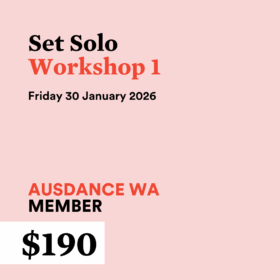 Set Solo 2026 Workshop 1 - Ausdance Member