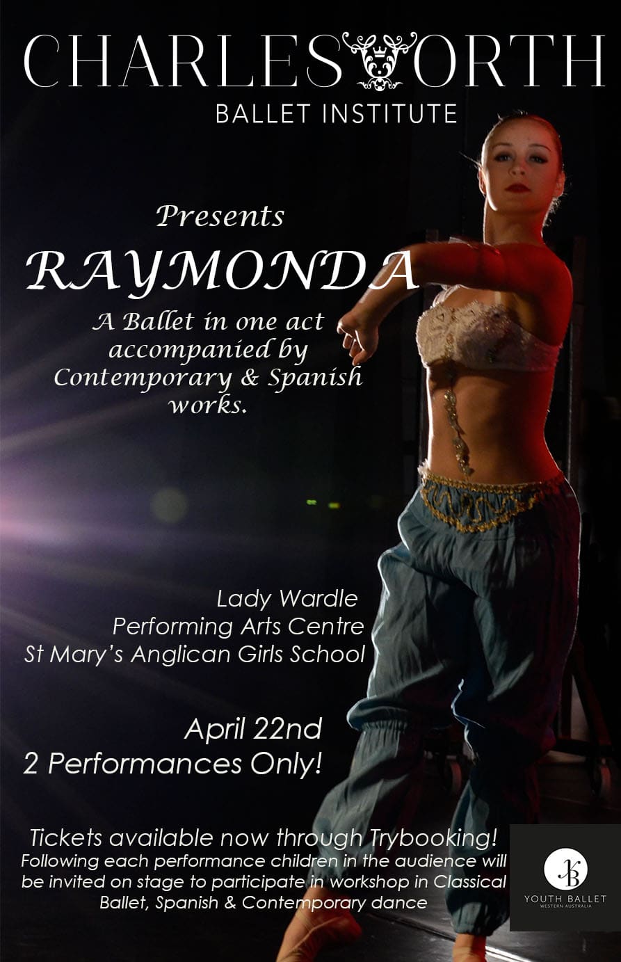 Poster for Charlesworth Ballet Raymonda