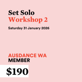 Set Solo 2026 Workshop 2 - Ausdance Member