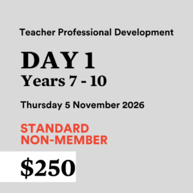 2026 Teacher PD Day 1 - Standard