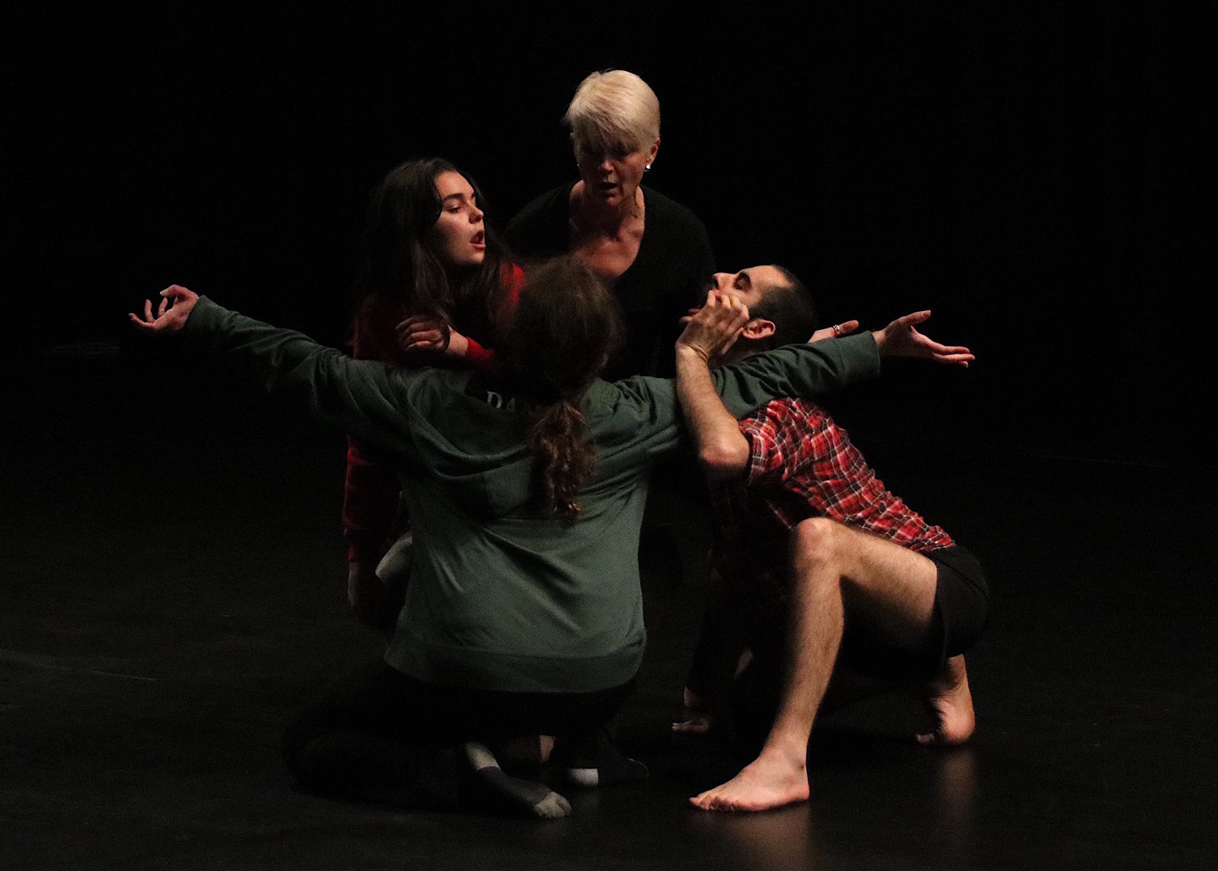 Andrew Morrish / Humphrey Bower Collaborations 2 - Text / Movement / Improvisation / Script. Image: STRUT Dance.