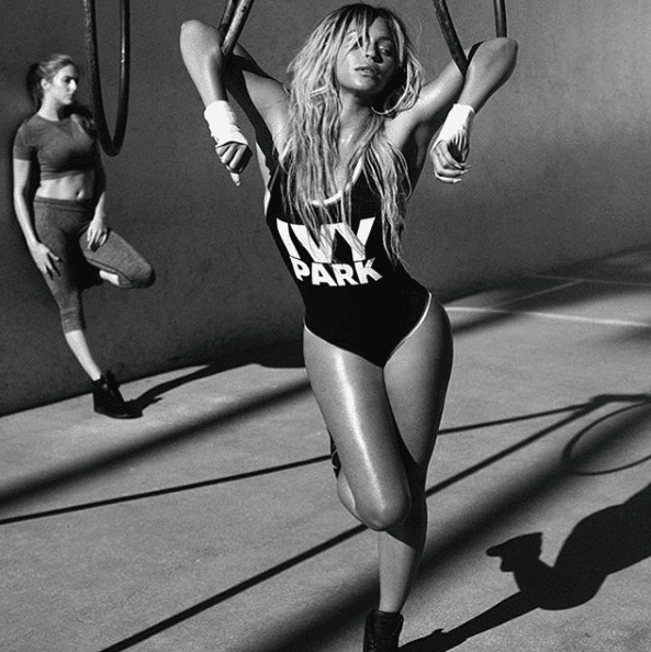Image of Sarah Burns and Beyonce. Beyonce Workshops Perth.