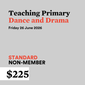 Teaching Primary Dance and Drama - Standard